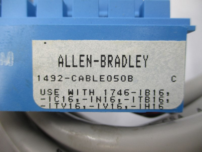 ALLEN BRADLEY 1492-CABLE050B SER. C (BR/WH) NSMP