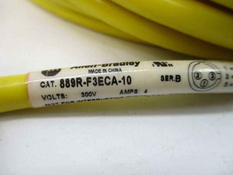 ALLEN BRADLEY 889R-F3ECA-10 SER. B 300V 4A (BR/WH) NSMP
