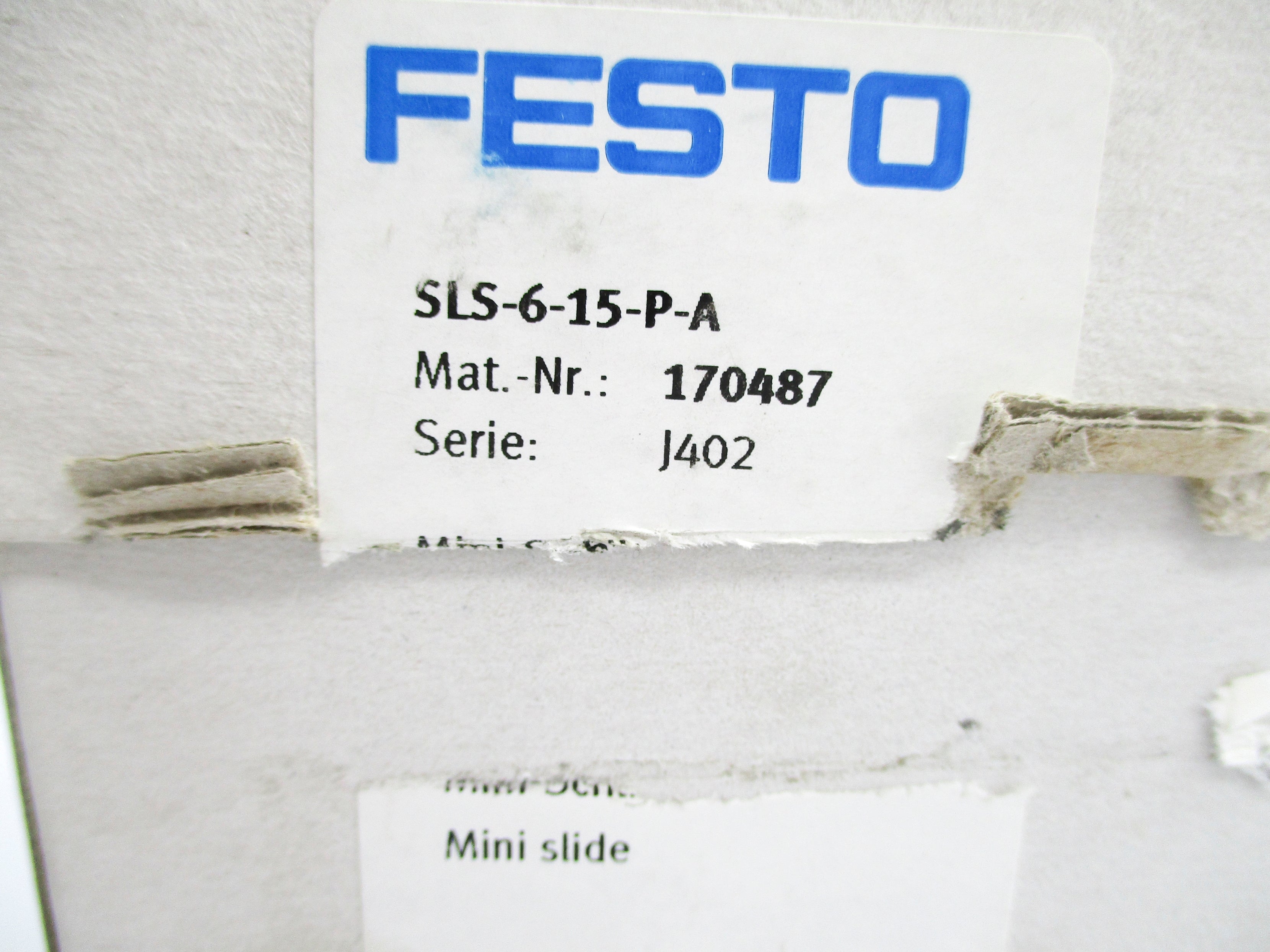 FESTO SLS-6-15-P-A NSMP