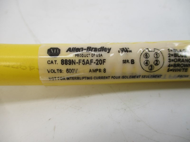 ALLEN BRADLEY 889N-F5AF-20F 600V 8A NSMP