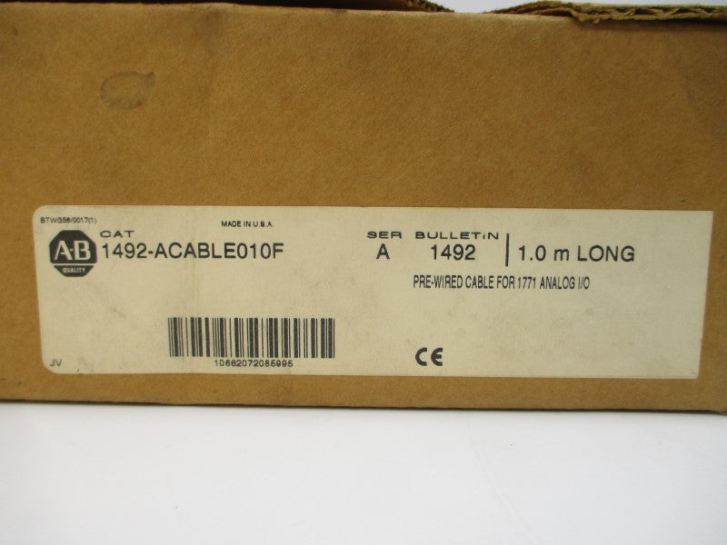 ALLEN BRADLEY 1492-ACABLE010F SER. A (BR/WH) NSMP