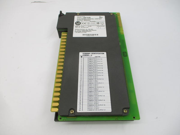 ALLEN BRADLEY 1771-OW16 SER. B 24-250VAC 1.30A REV. G01 NSMP