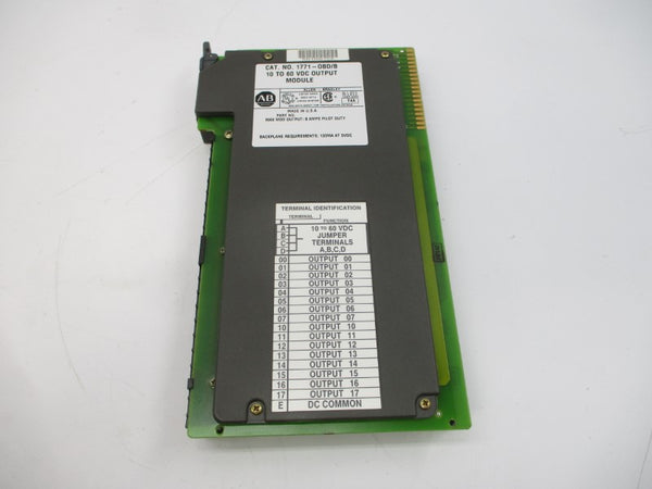 ALLEN BRADLEY 1771-OBD SER. B 10-60VDC 8A NSMP