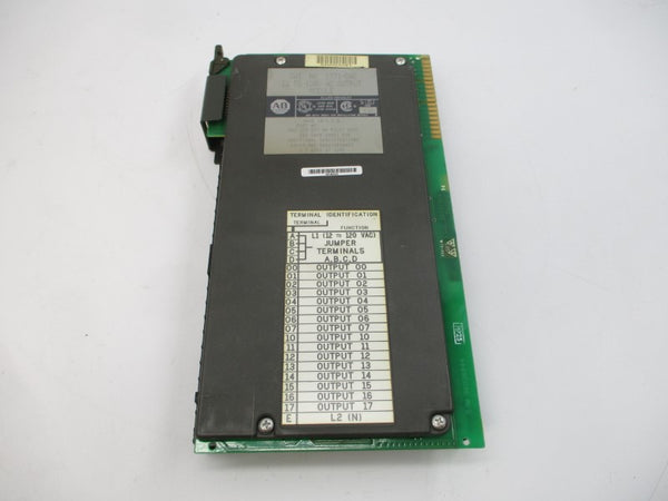ALLEN BRADLEY 1771-OAD 12-120VAC 8A REMAN