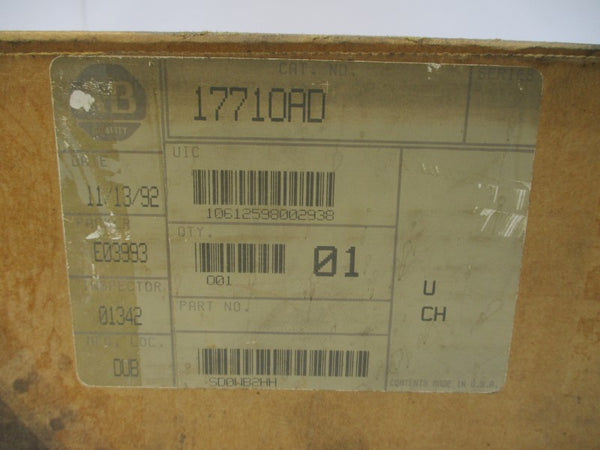 ALLEN BRADLEY 1771-OAD SER. C 10-138VAC 8A REV. C02 NSMP