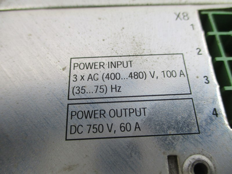 INDRAMAT HVR03.2-W045N 278341 400-480VAC 100A UNMP