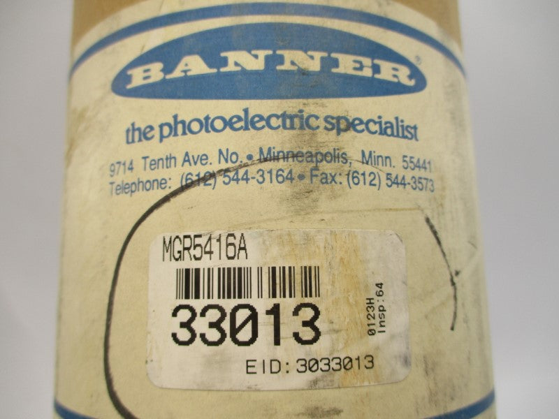 BANNER ENGINEERING MGR5416A 33013 NSMP