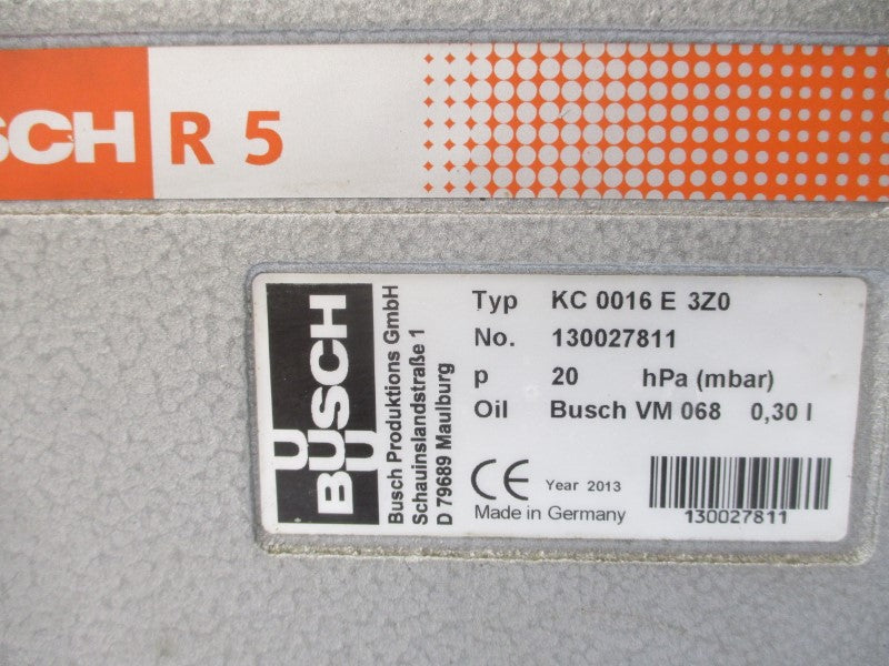 BUSCH KC0016E3Z0 D7D2-222 200-240/400-480V 2.4/1.2A NSNP