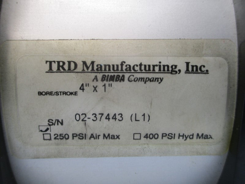 TRD MANUFACTURING 4"X1" 250PSI NSNP