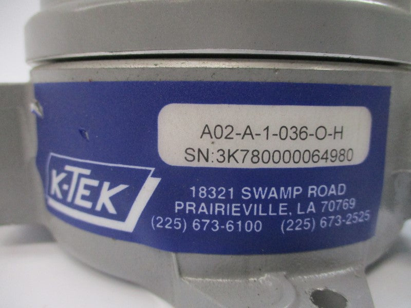 K-TEK A02-A-1-036-O-H 125/250VAC 5A NSNP