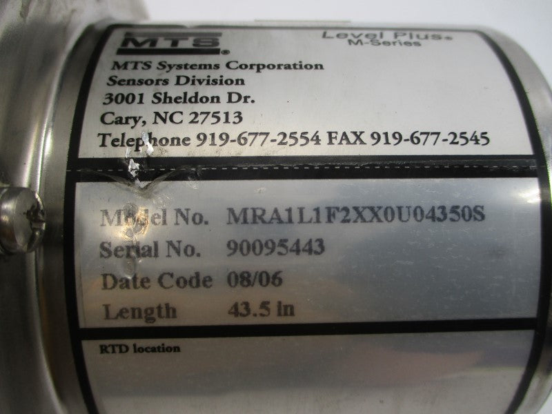 MTS MRA1L1F2XX0U04350S NSNP