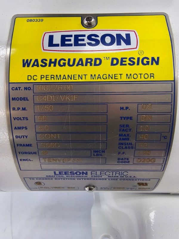 LEESON 108226.00 C4D17VK1F 90V 5.0A NSMP
