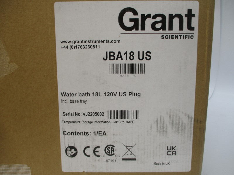 GRANT JBA18US 110-120V 8.5A NSMP