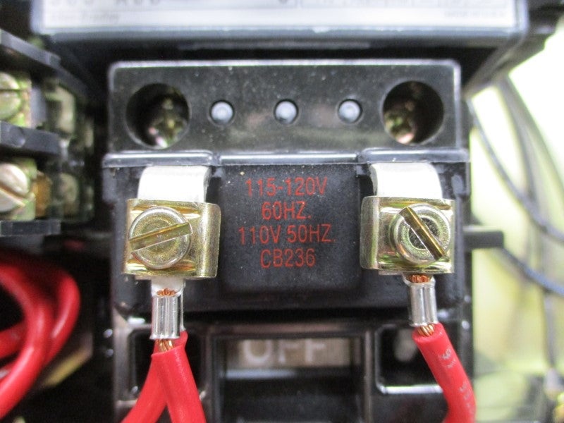 ALLEN BRADLEY 506-ADB-6P-24R SER. F 110/115-120V 18A NUPI