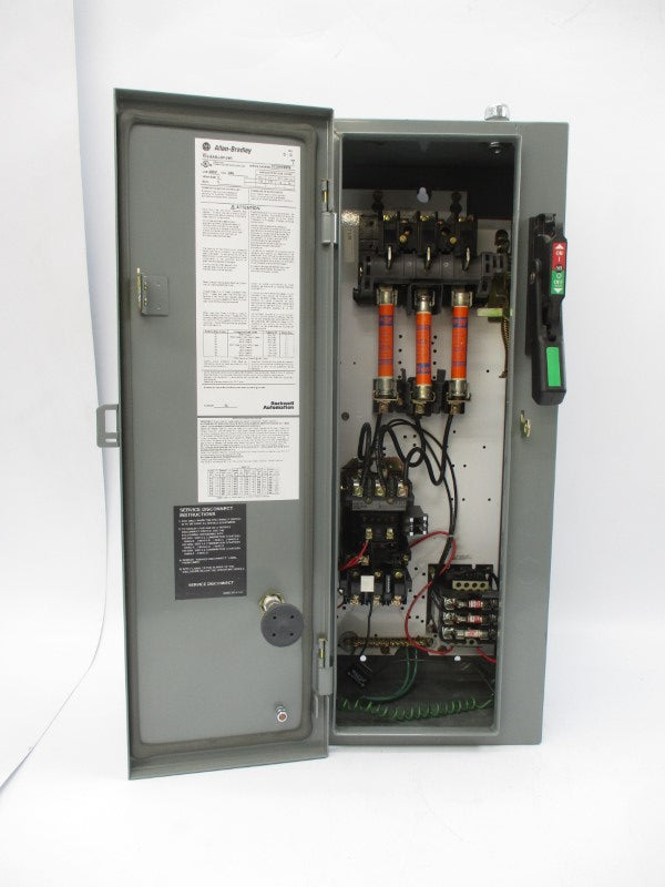 ALLEN BRADLEY 512-BABJ-6P-24R SER. 1 24V 27A REV. D-G NUPI
