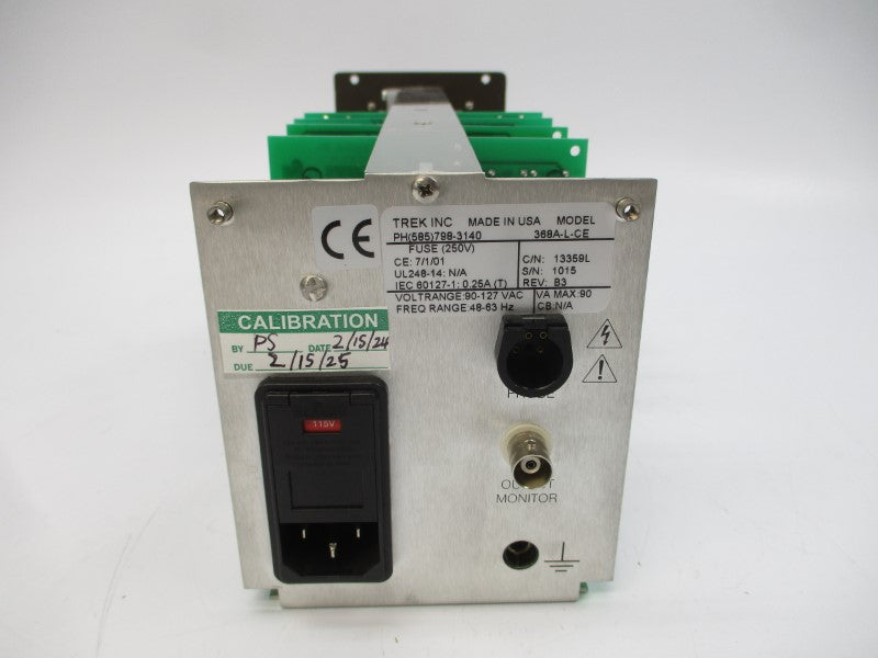TREK 368A-L-CE 90-127VAC 0.25A REV. B3 UNMP