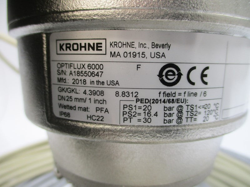 KROHNE OPTIFLUX6000 NSNP