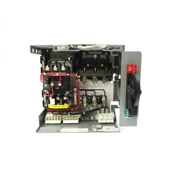 ALLEN BRADLEY 2112B-BDB-6P-24R-38-98 SER. X 480V 27A (AS PICTURED) NSNP