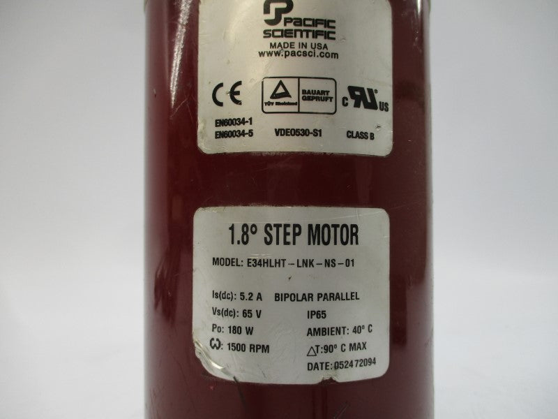 PACIFIC SCIENTIFIC E34HLHT-LNK-NS-01 65V 5.2A UNMP