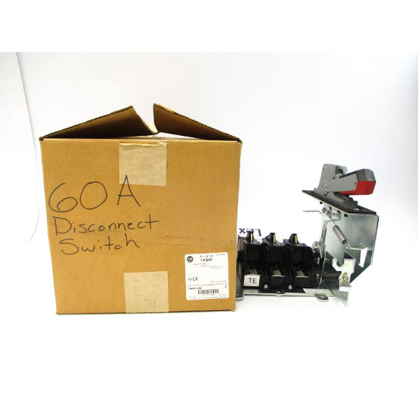 ALLEN BRADLEY 1494F-N60 SER. C 600VAC 60A (BR/WH) NSMP