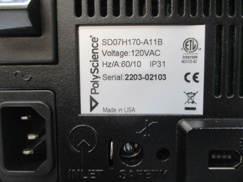 POLYSCIENCE SD07H170-A11B 120VAC NSMP