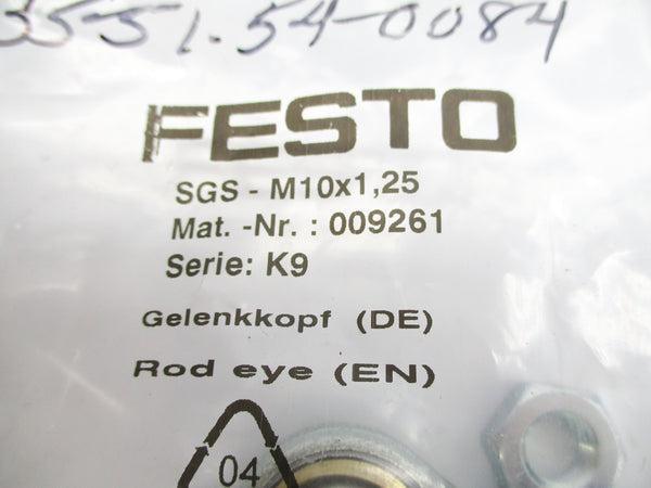 FESTO SGS-M10X1.25 009261 NSMP