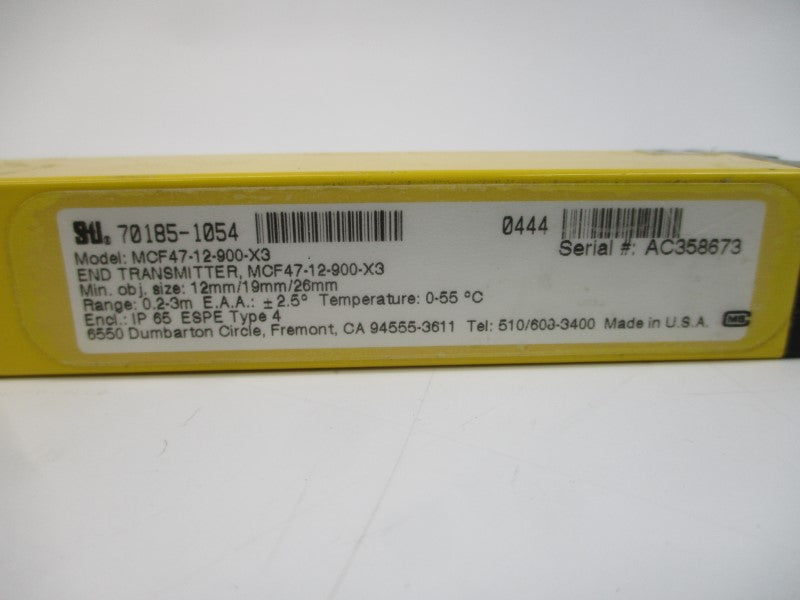 STI 70185-1054 MCF47-12-900-X3 NSNP
