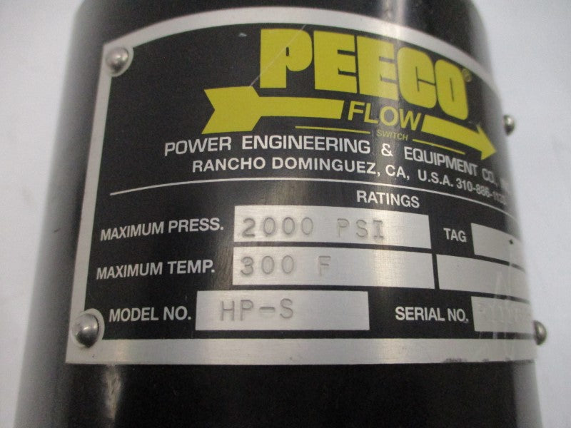 PEECO HP-S 2000PSI UNMP