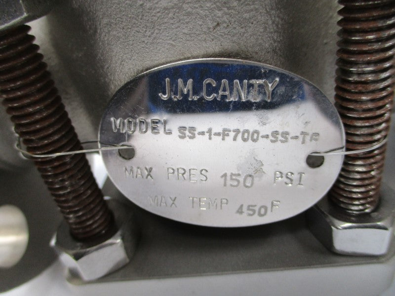 J.M.CANTY SS-1-F700-SS-TF 150PSI NSNP