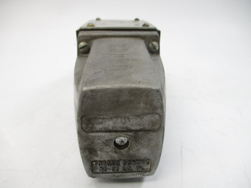 VICKERS DG4S4016C50 490348 115V .61A UNMP
