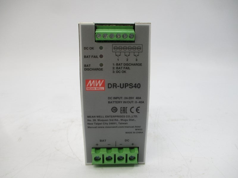MEAN WELL DR-UPS40 24-29VDC 40A NSMP