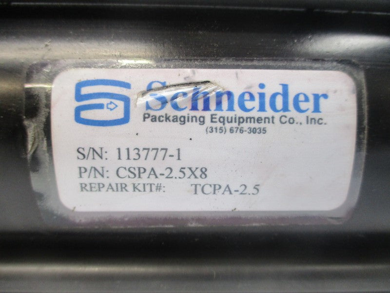SCHNEIDER PACKAGING CSPA-2.5X8 REMAN