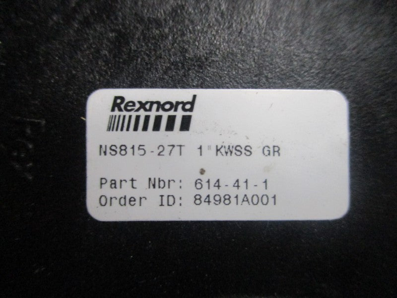REXNORD 614-41-1 NS815-27T 1" NSNP