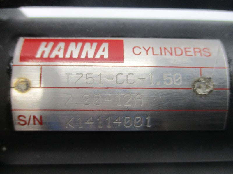 HANNA CYLINDERS T751-CC-1.50-7.00-12A NSNP