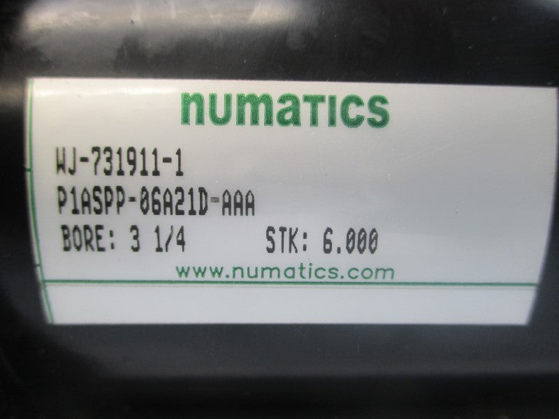 NUMATICS P1ASPP-06A21D-AAA WJ-731911-1 NSNP
