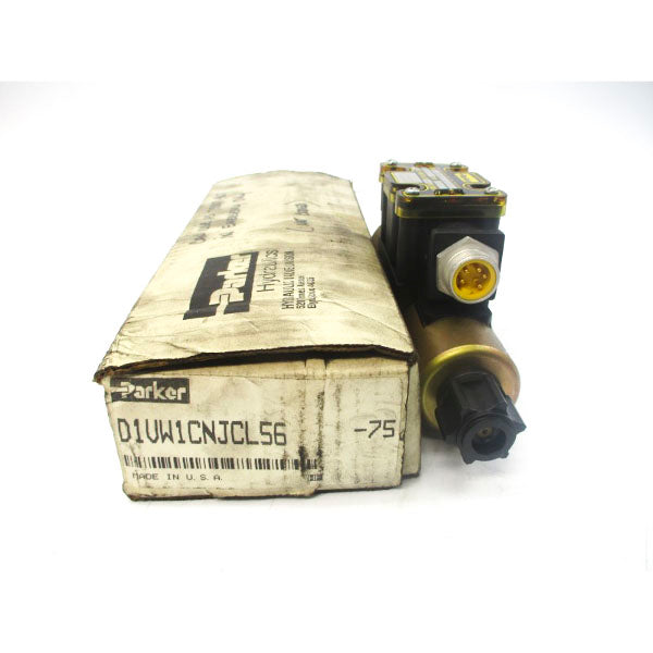 PARKER D1VW1CNJCL56-75 24VDC .33A 1500-3000PSI NSMP