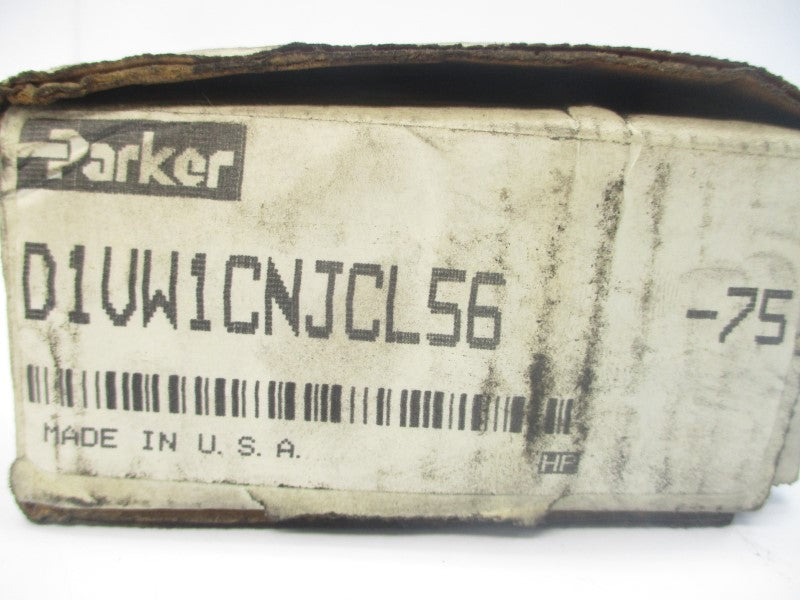 PARKER D1VW1CNJCL56-75 24VDC .33A 1500-3000PSI NSMP