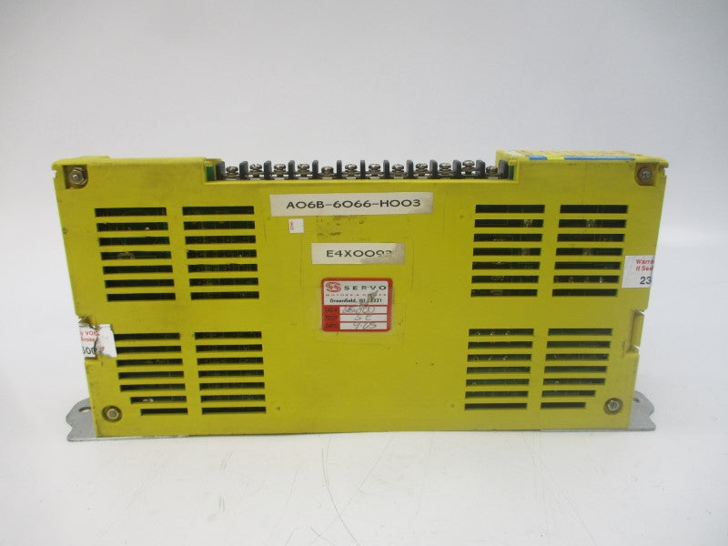 FANUC A06B-6066-H003 200/220/230VAC UNMP
