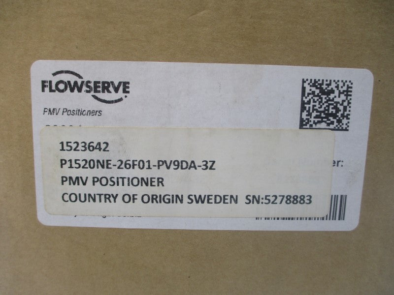 FLOWSERVE P1520NE-26F01-PV9DA-3Z 1523642 NSMP