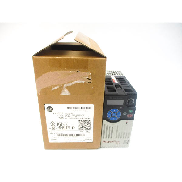 ALLEN BRADLEY 25B-D1P4N104 SER. A F/W 7.001 323-528VAC 1.0-1.9A NSMP