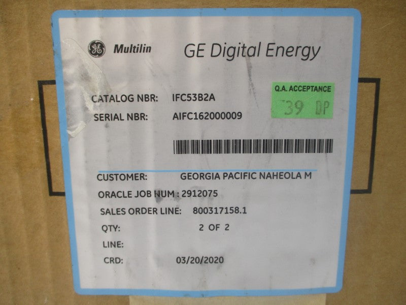 GENERAL ELECTRIC IFC53B2A NSFS