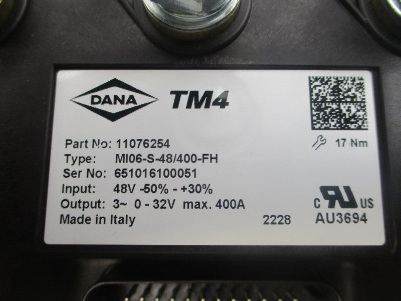 DANA MI06-S-48/400-FH 11076254 48V 400A NSNP