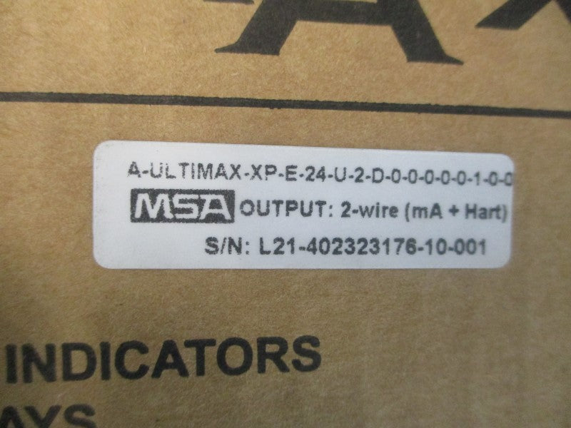 MSA A-ULTIMAX-XP-E-24-U-2-D-0-0-0-0-0-1-0-0 5VDC NSMP