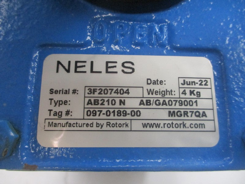 NELES AB210NAB/GA079001 37150312236XTZ1C 285PSI 3" NSNP