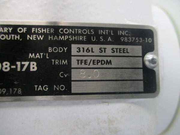 FISHER 3660 32-84081SA 5-15PSI NSNP