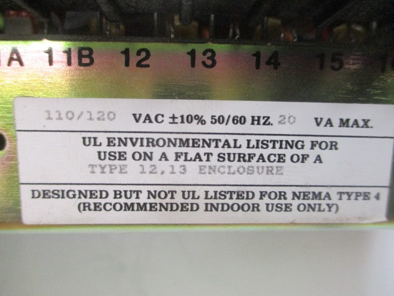ALLEN BRADLEY 2706-B21J8C1 SER. F 110/120VAC REV. D UNMP