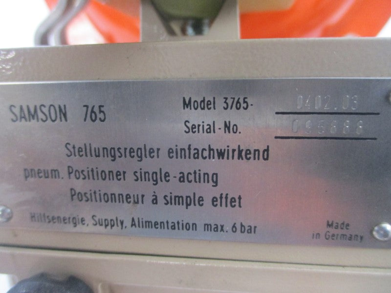 H.D.BAUMANN 32-24588 3765-0402.03 5-15PSI 1-1/2" UNMP