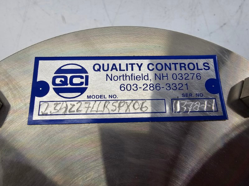 QUALITY CONTROLS 2.54Z27LLRSPX06 NSNP