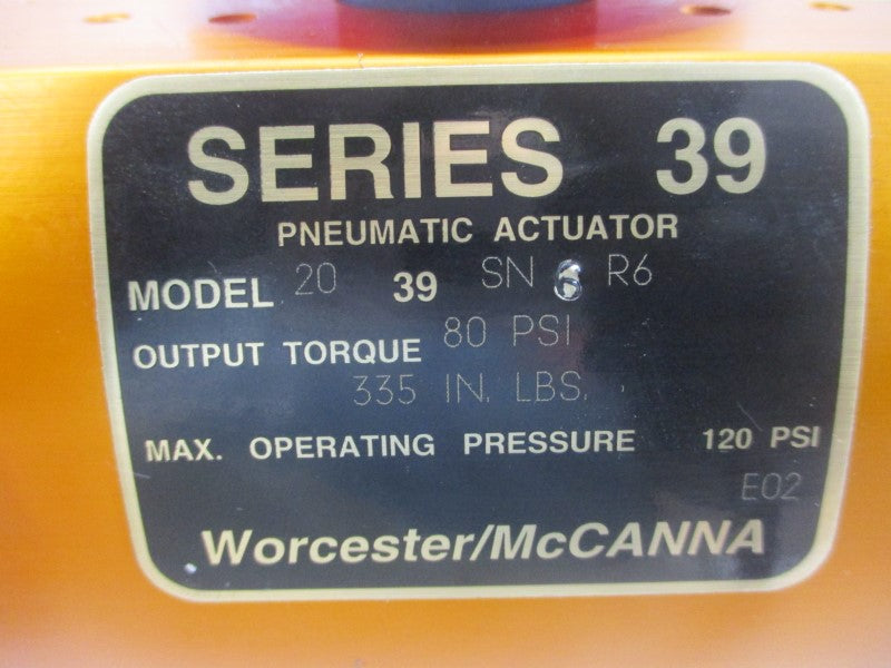 WORCESTER 2039SNR6 GWK4466TTCV44R1 120PSI 2" NSNP