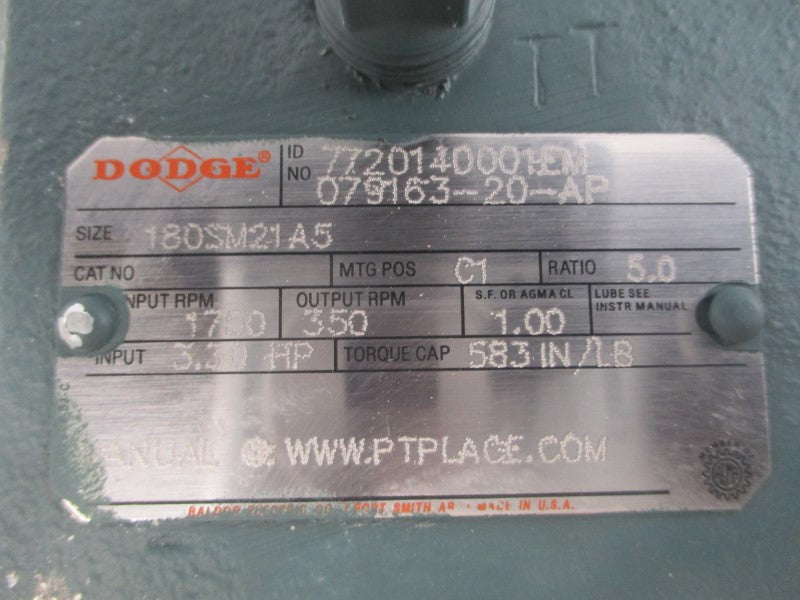 DODGE 079163-20-AP 180SM21A5 NSNP